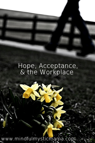 workplace, hope, acceptance, seventh generation, co-workers