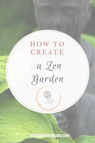 how to create a zen garden