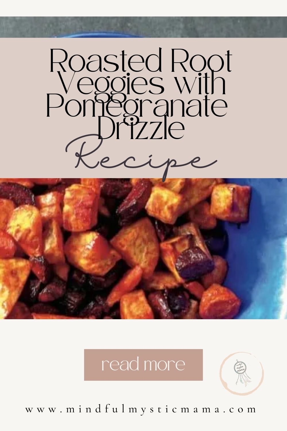 Roasted Root Veggies with Pomegranate Drizzle Recipe (+ Garden Fries ...