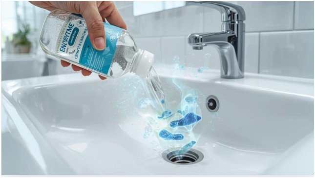 Use an Enzyme or Microbial Drain Cleaner