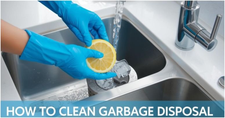 how to clean garbage disposal