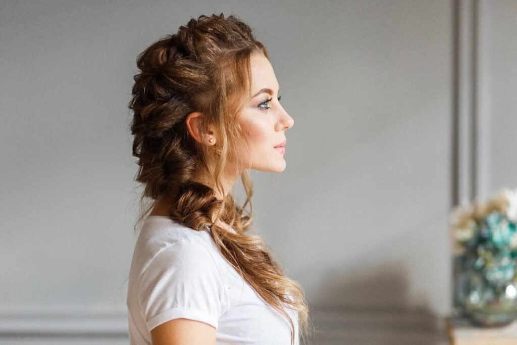 The Fishtail Braid (Elegant and Detailed)