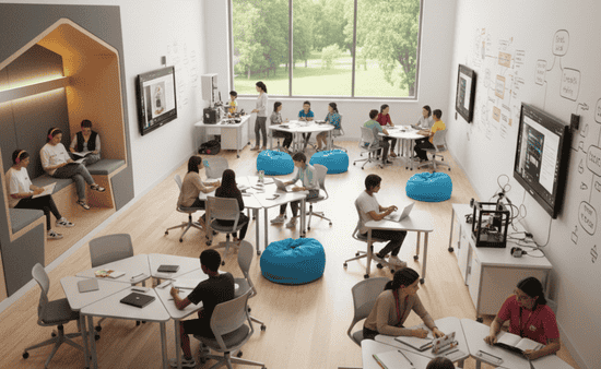 Flexible learning spaces