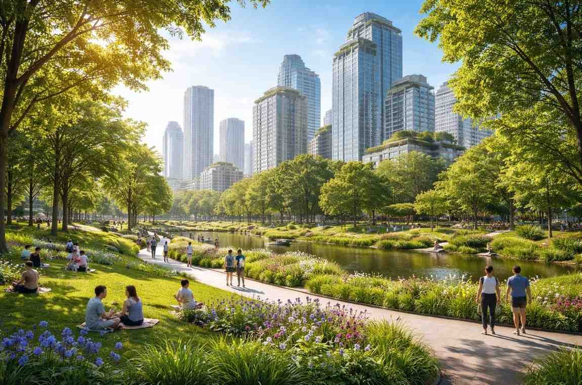 Greening the Grid How Urban Nature Improves City Living