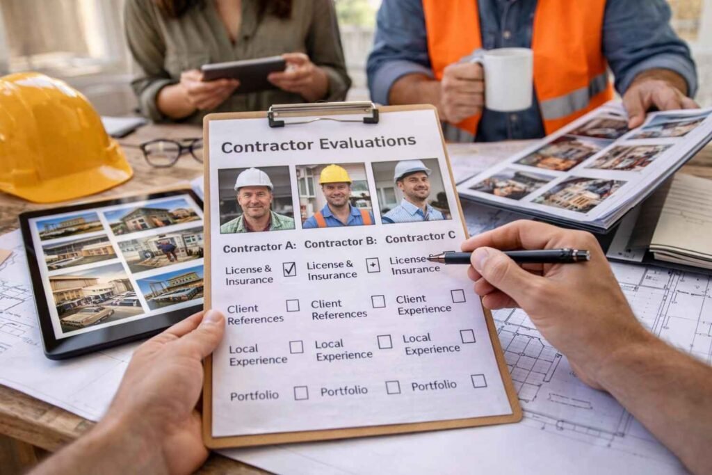 Research and Vet Contractors