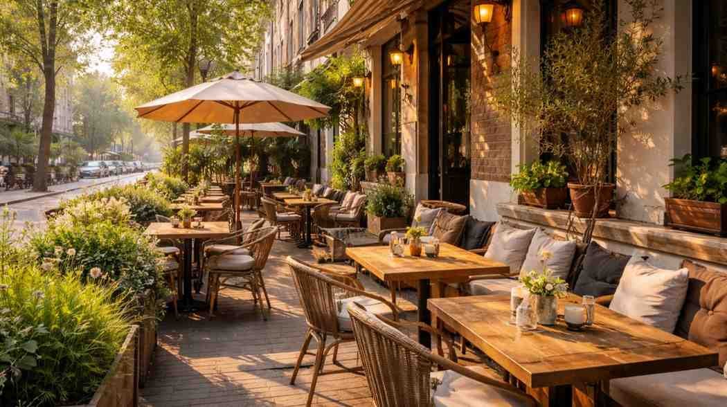Outdoor Seating Done Right Enhancing Your Café’s Curb Appeal