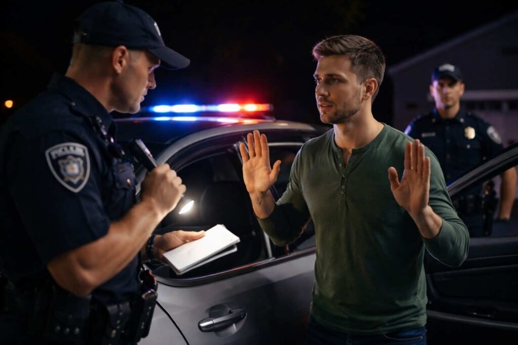 Stay Calm and Cooperate with Law Enforcement