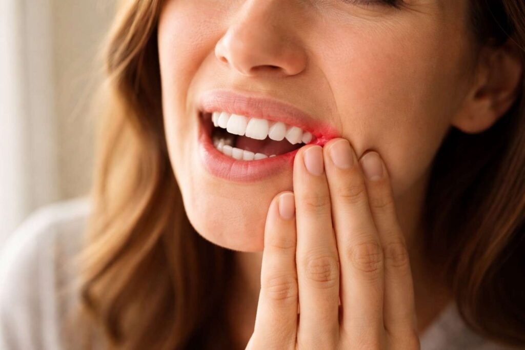 Swollen or Tender Gums Near the Tooth
