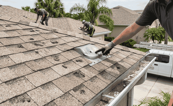 Hail Damage Signs for Instant Roof Repair Services in Port St Lucie