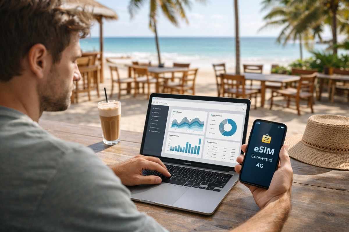 How Digital SIM Technology Supports the Modern Nomadic Workforce