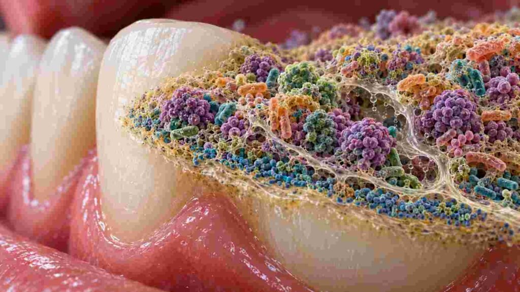 The Architecture of a Bacterial Metropolis