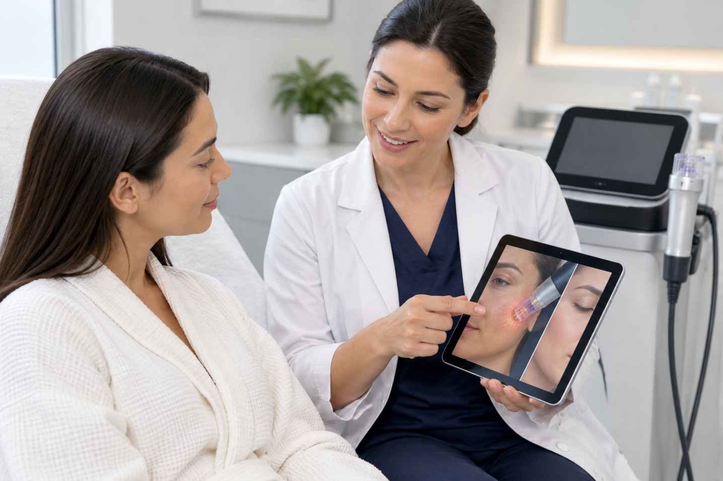 Understanding the Consultation for RF Microneedling